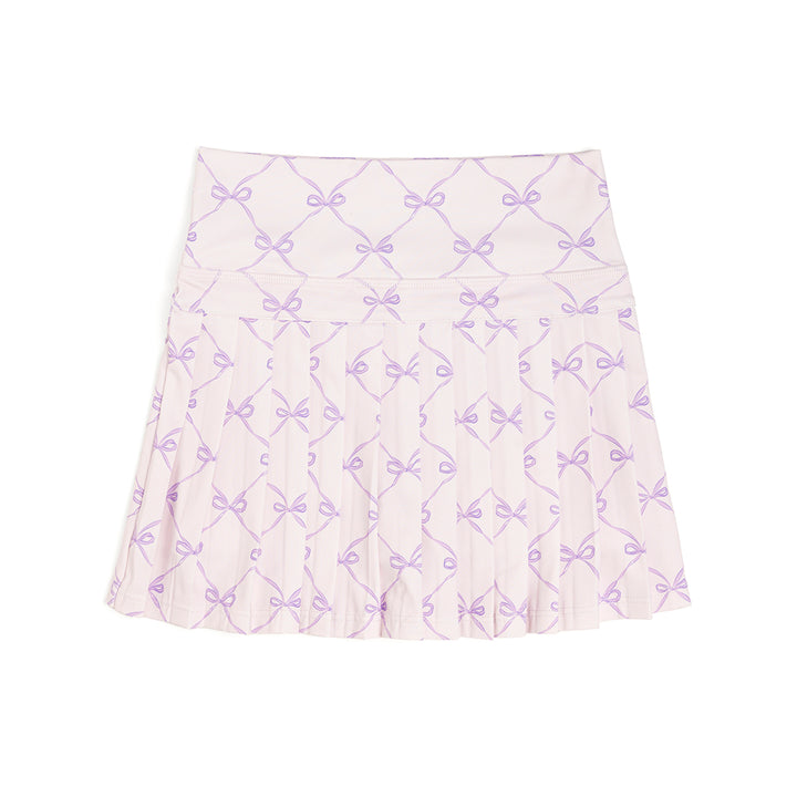 Lavender Bow Trellis Active Skort - Sweet Wink