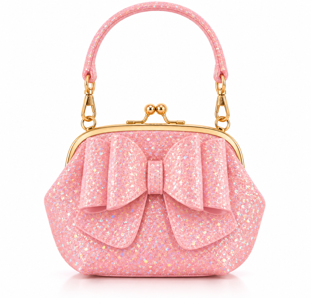 Pink Sparkle Purses - Carrying Kind