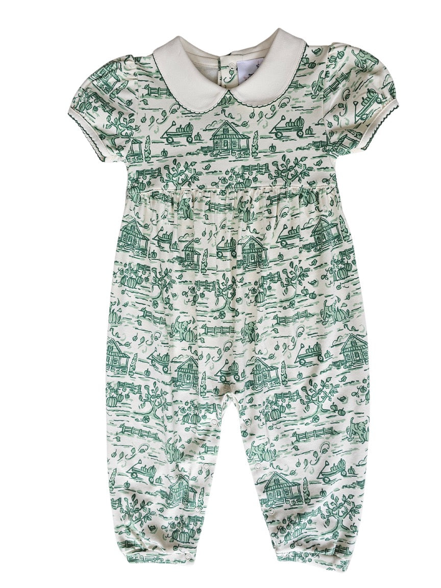 Autumn Toile Romper - Maddie & Connor