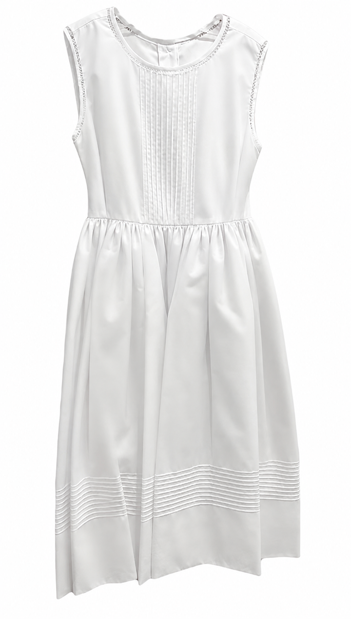 White Communion Dress - Lulu Bebe