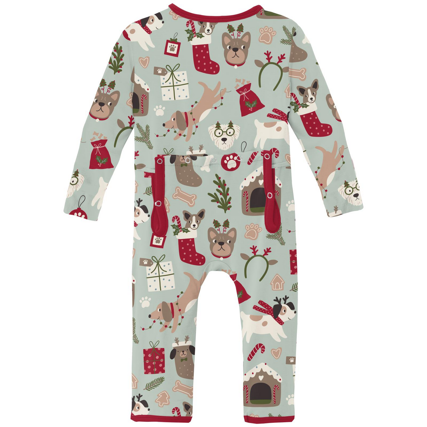 Christmas Dogs Bamboo Pajamas - KicKee