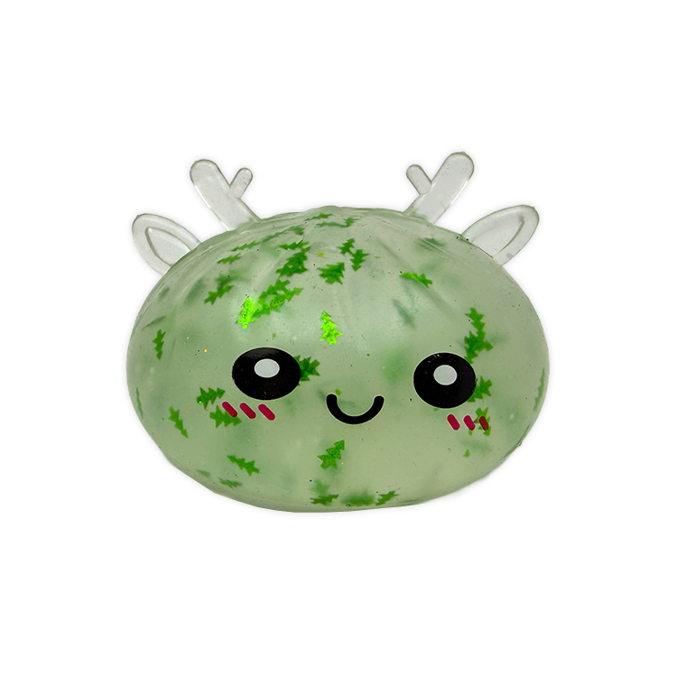 Christmas Mystery Reindeer Dumpling Squishy Toy