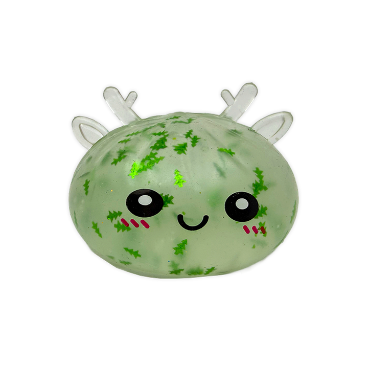 Christmas Mystery Reindeer Dumpling Squishy Toy