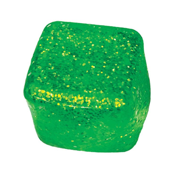 Glow in the Dark Squishy Sparkle Cube