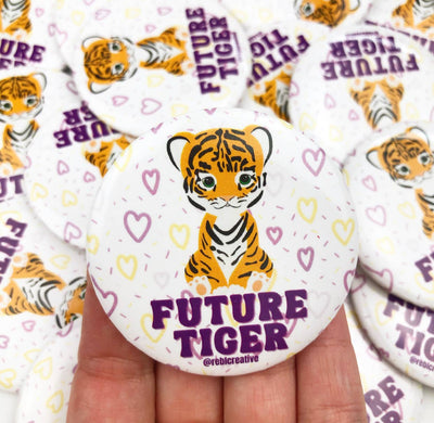 GAME DAY BUTTON - Future Tiger