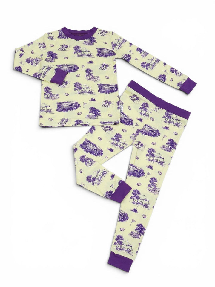 Tiger Toile 2 Piece Bamboo Pajama Set - Southern Slumber