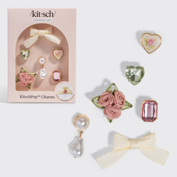 KITSCH - KitschPop™️ Charms 6pc Set - Vintage Pink