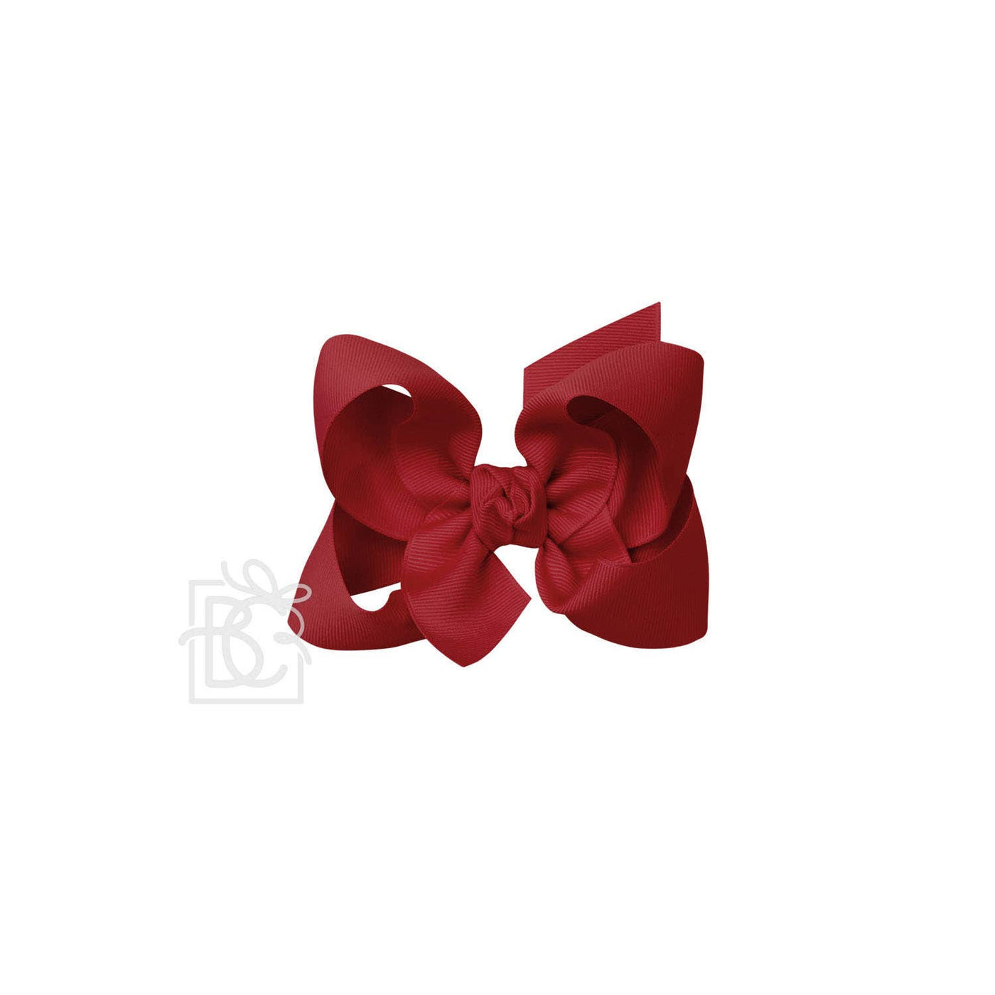 Cranberry Red Bow 4.5" - Beyond Creations