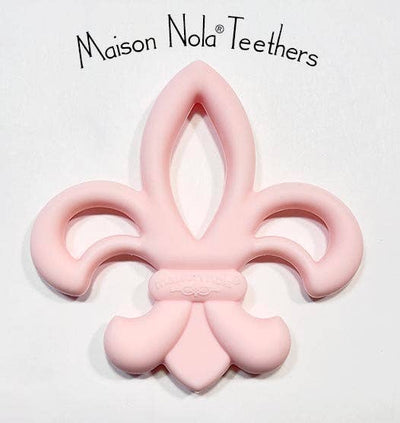 Fleur De Lis Baby Teether - Maison Nola