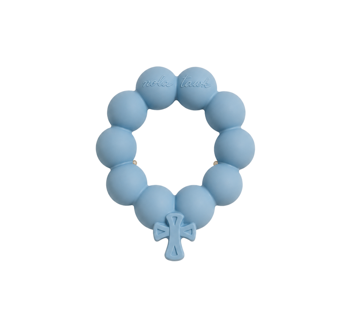 Blue Blessing Beads Teether - Nola Tawk