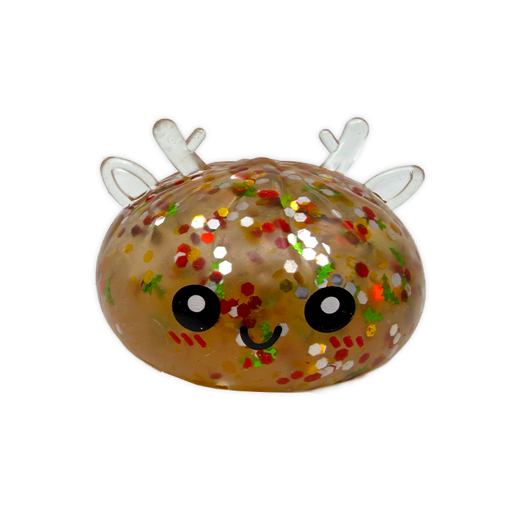 Christmas Mystery Reindeer Dumpling Squishy Toy