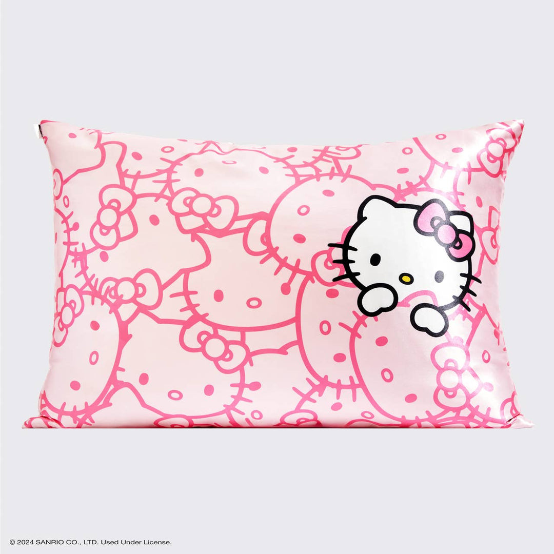 Hello Kitty x Kitsch Satin Pillowcase & Pillow Scrunchie Set - kitsch