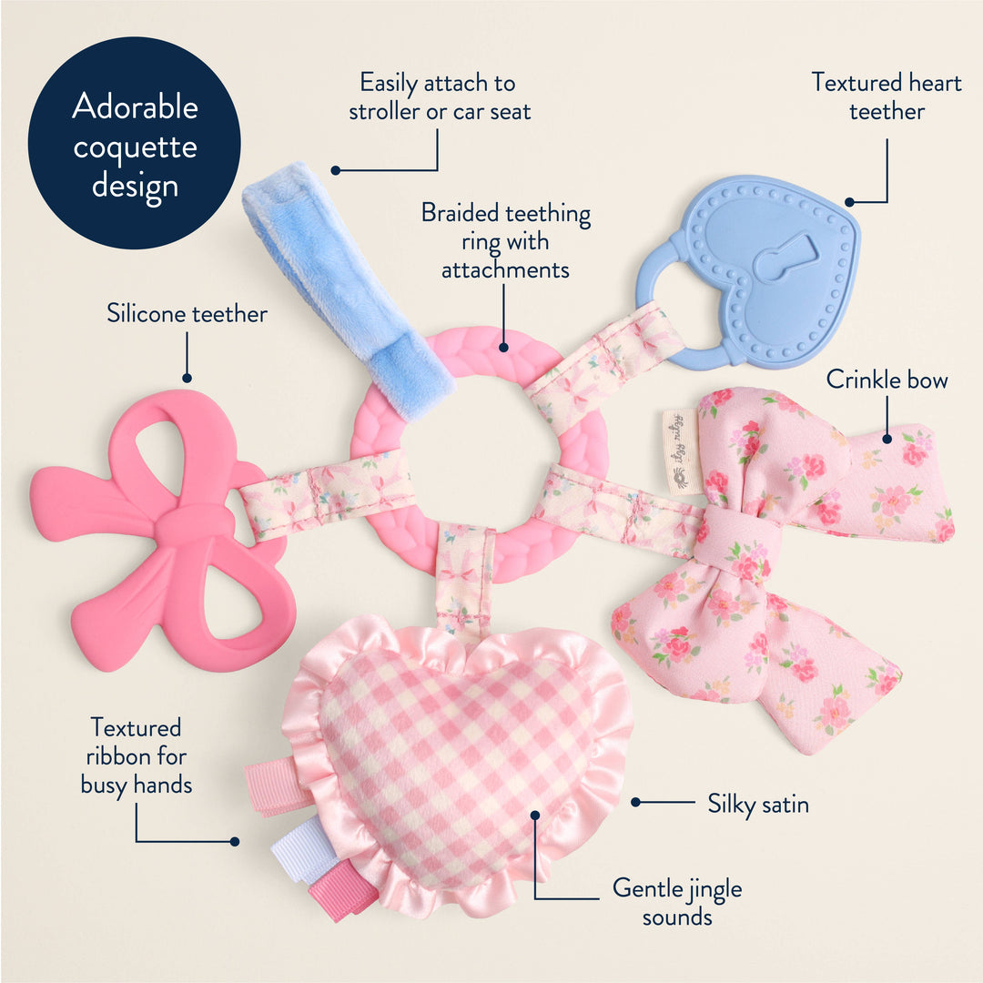 Bow Bitzy Busy Ring™ - Itzy Ritzy