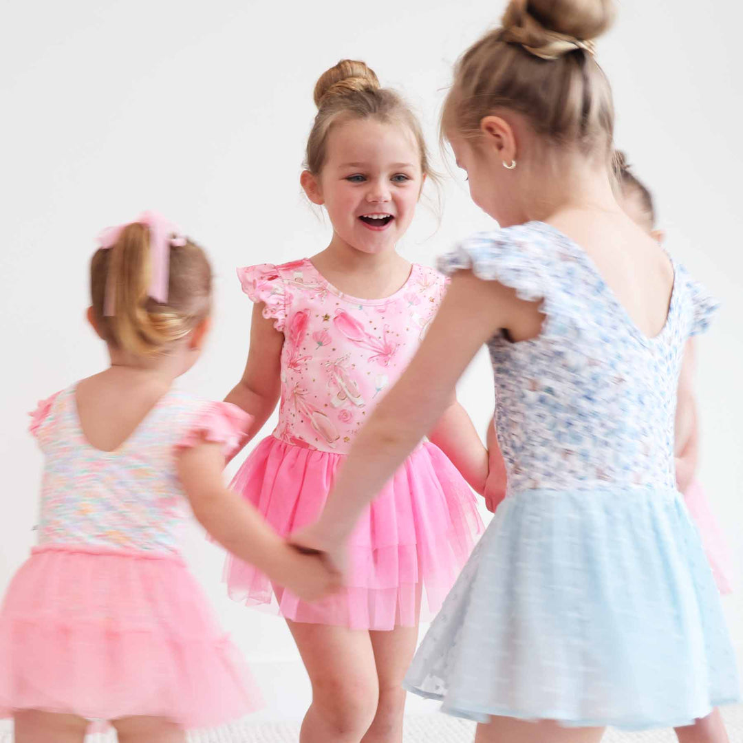 Triple Tiered Skirt Leotard - Caden Lane
