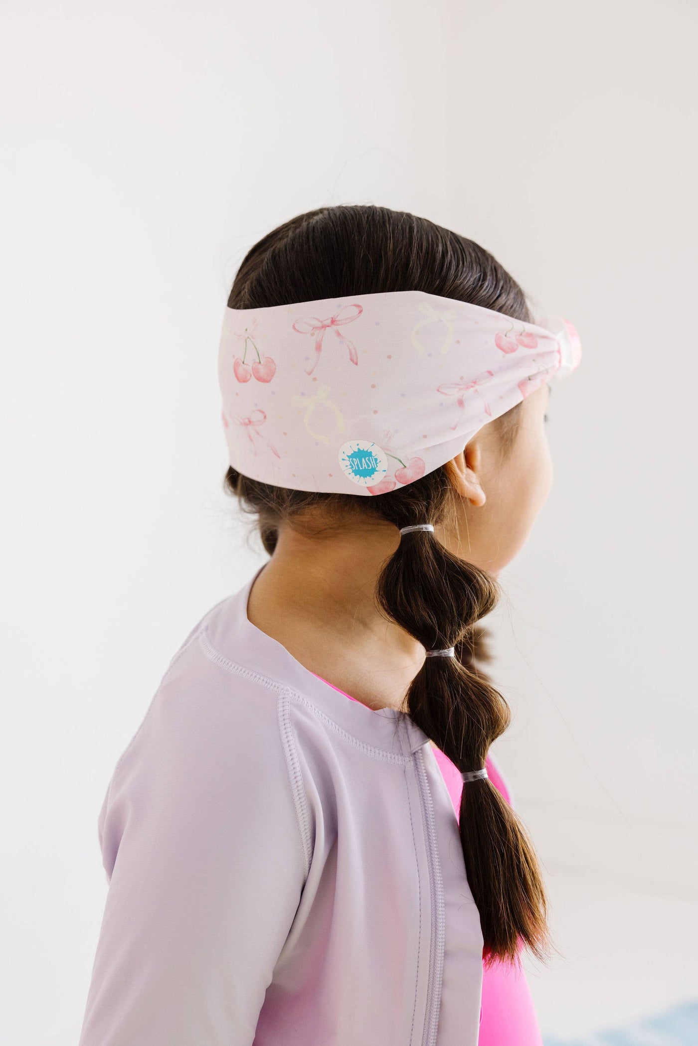 Pink Bows & Cherry Charms Swim Goggles