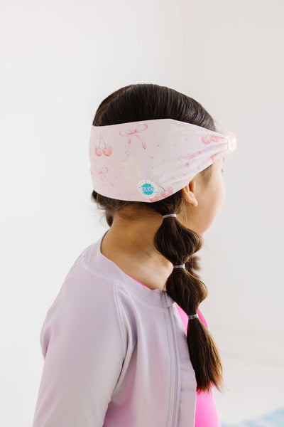 Pink Bows & Cherry Charms Swim Goggles