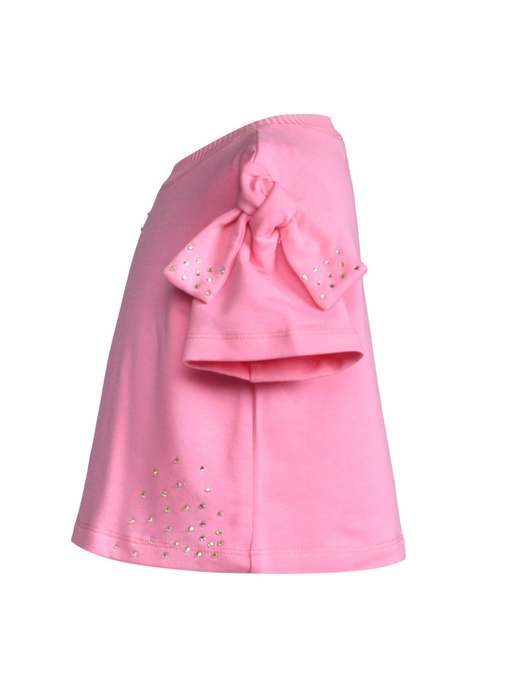 Pink Rhinestone Short Set - Hannah Banana