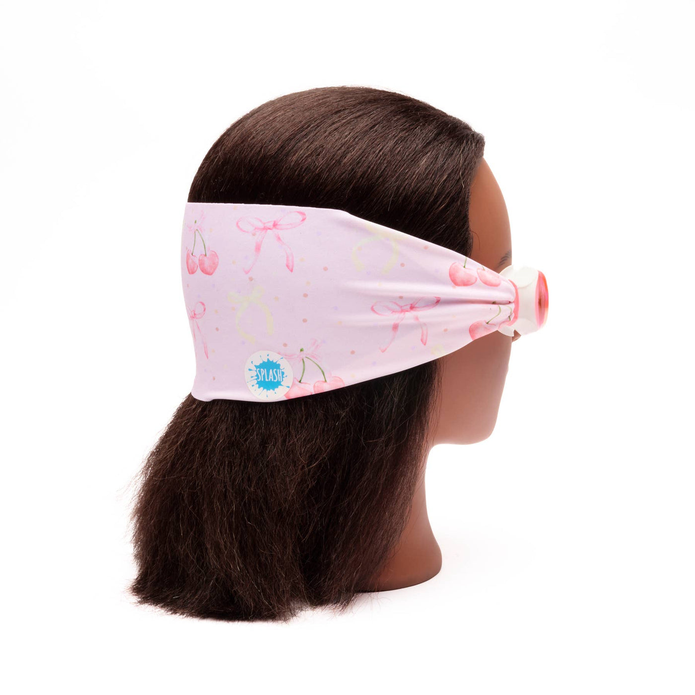 Pink Bows & Cherry Charms Swim Goggles