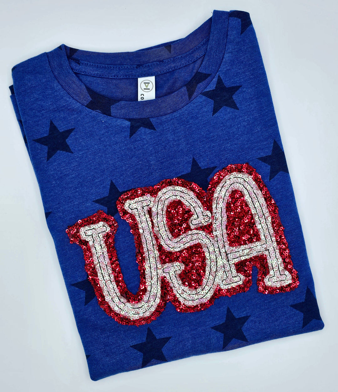Sequin USA Star Shirt