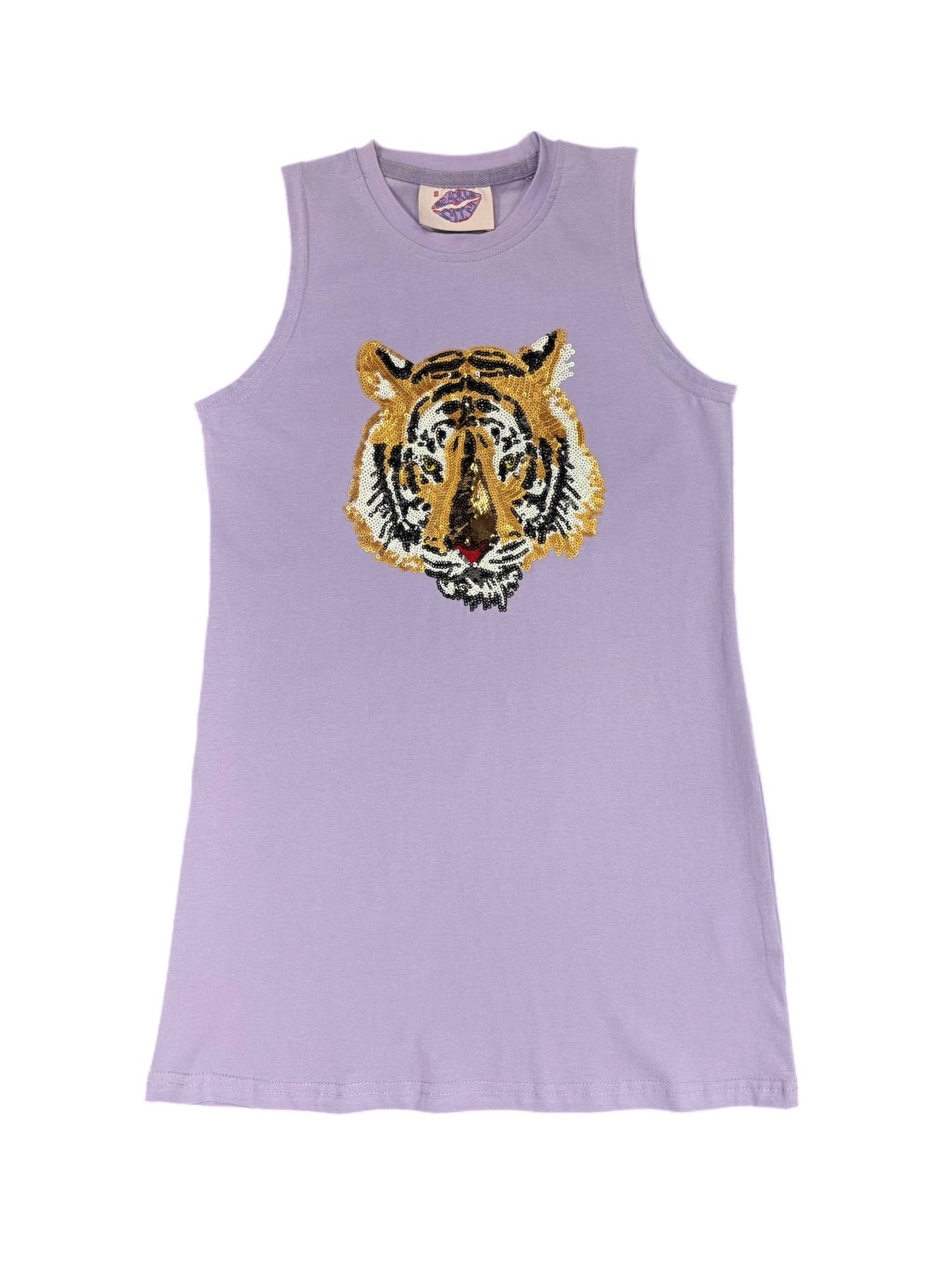 Sequin Tiger Tank Dress - Sparkle City