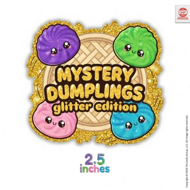 Mystery Glitter Mini Dumpling Squishies (2.5")