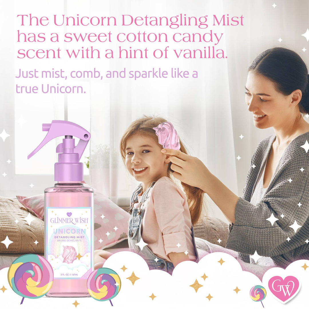 Unicorn Hair Detangling Spray - Glimmer Wish
