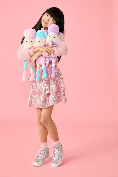 Lavender Purple Nutcracker Plush