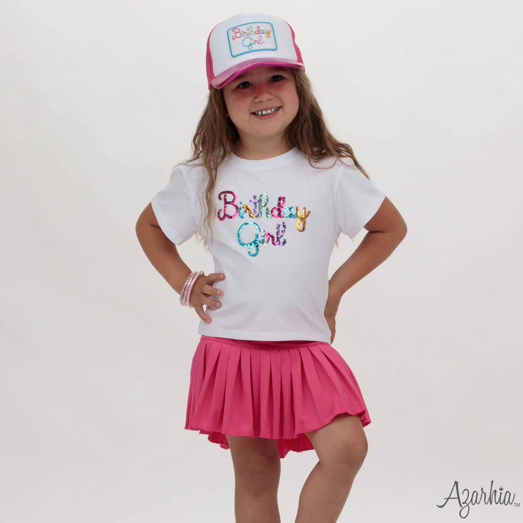 Rhinestone Birthday Girl Hat - Azarhia