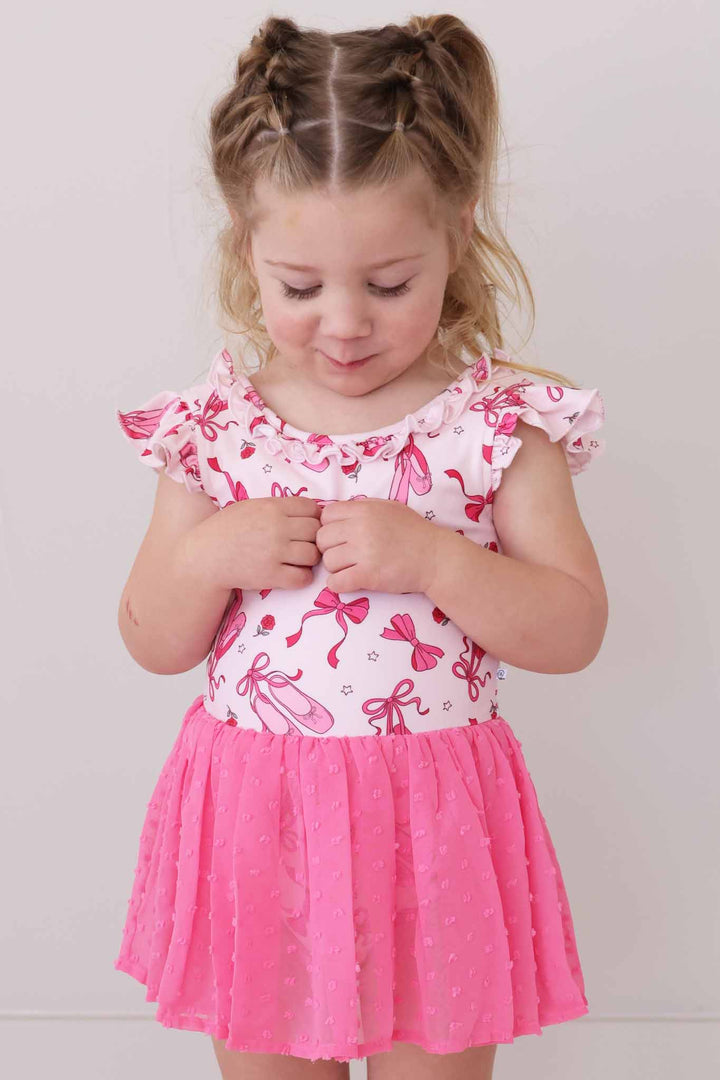 Pink Ballet Dance Leotard - Caden Lane