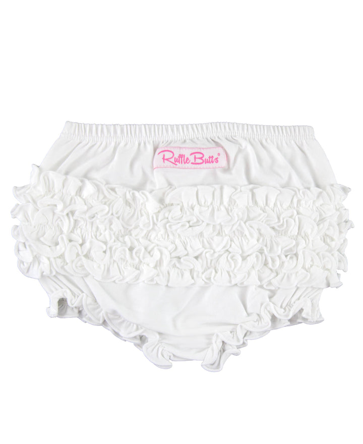 White Bloomers - RuffleButts