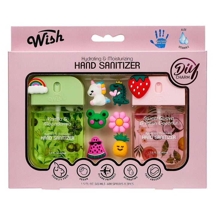 Kids Decorative Charm Hand Sanitizer Collection Case
