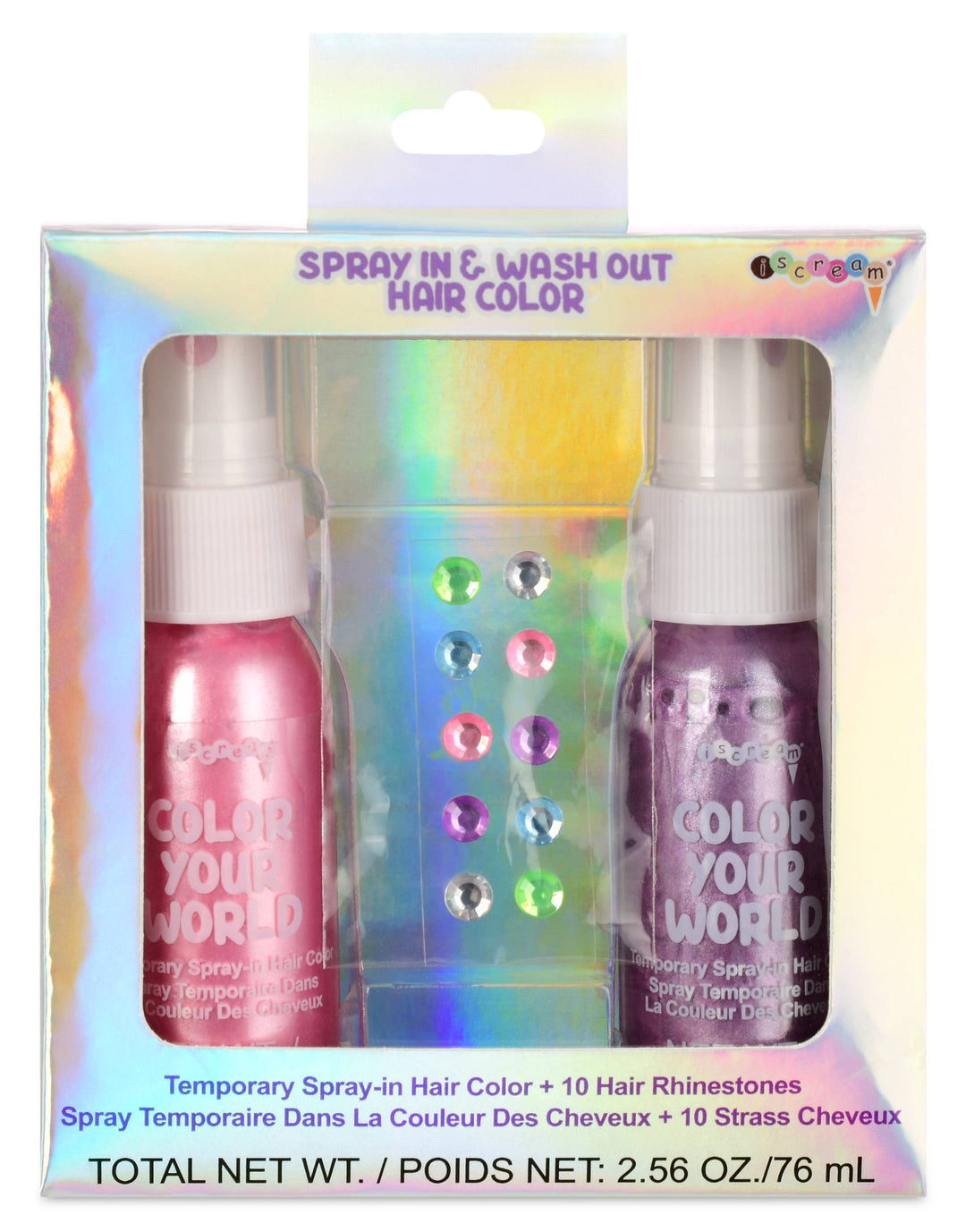 Sparkle Hair Color & Rhinestone Gift Set