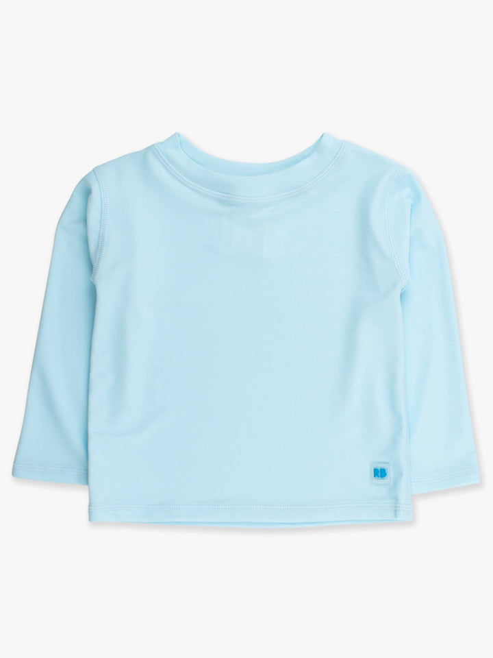 Boys Blue Breeze Long Sleeve Rash Guard - RuggedButts