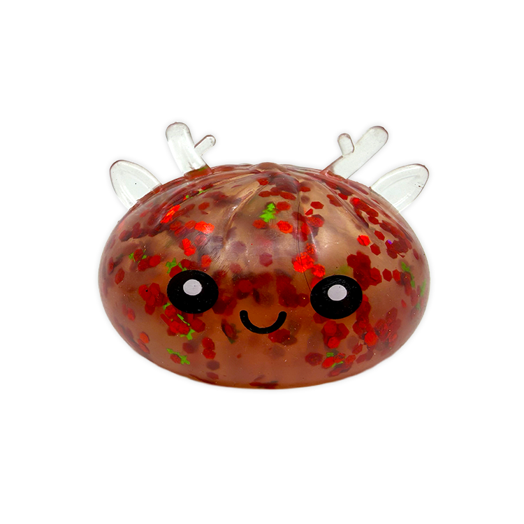 Christmas Mystery Reindeer Dumpling Squishy Toy