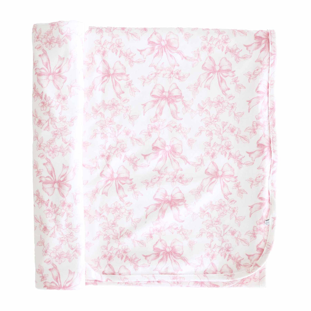Fancy Frills Oversized Swaddle Blanket - Caden Lane