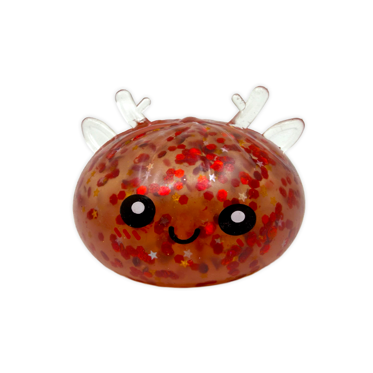 Christmas Mystery Reindeer Dumpling Squishy Toy