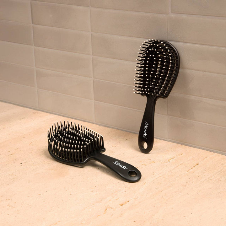 KITSCH - Mini Black Detangling Flexi Brush