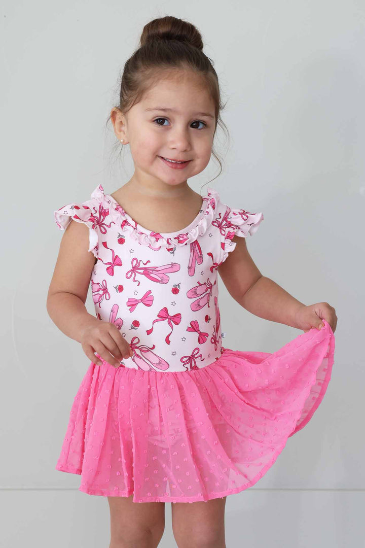 Pink Ballet Dance Leotard - Caden Lane