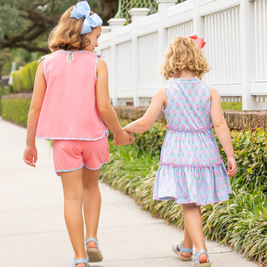 Coral Bouquet Skort Set - Shrimp & Grits Kids
