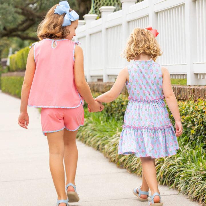 Coral Bouquet Skort Set - Shrimp & Grits Kids