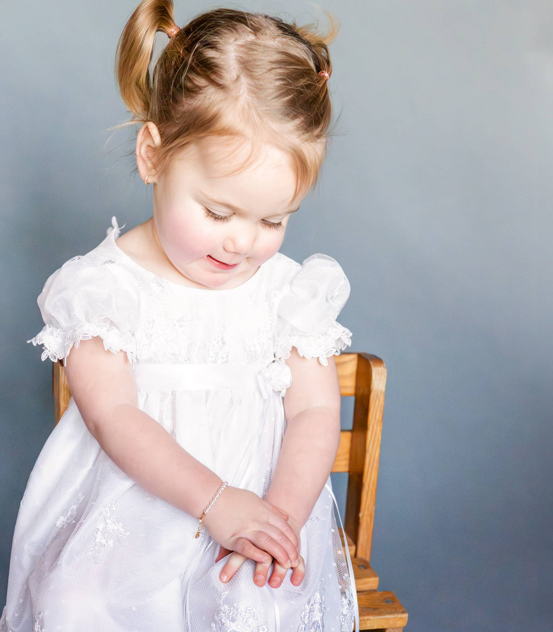 Girls Pearl Bracelet - Cherished Moments