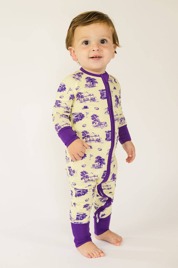 Tiger Toile Double Zipper Bamboo Sleeper - Southern Slumber -