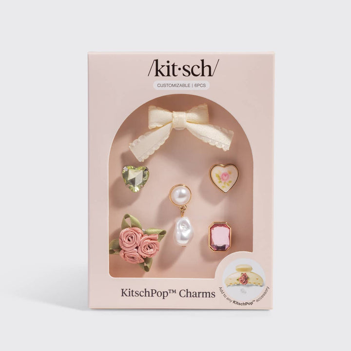 KITSCH - KitschPop™️ Charms 6pc Set - Vintage Pink