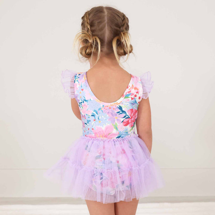 Lavender Wildflower Leotard - Caden Lane