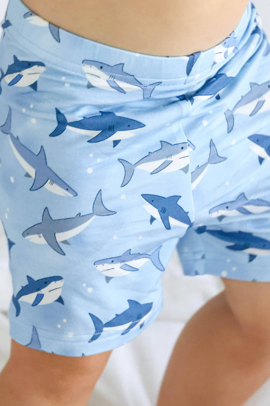 Shark Fin Friends Pajamas - Caden Lane