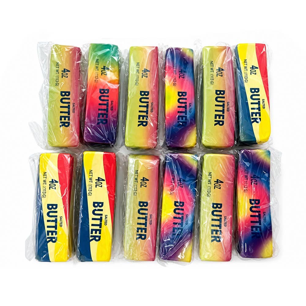 Rainbow Butter Bar Squishy