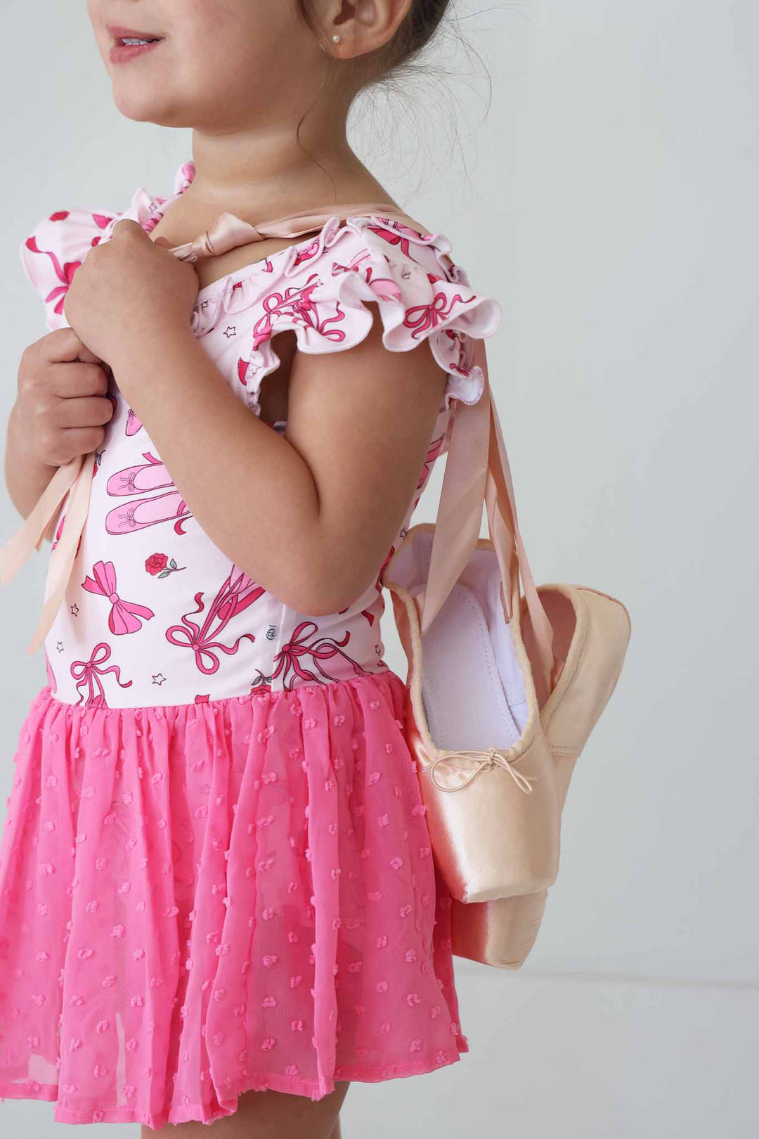 Pink Ballet Dance Leotard - Caden Lane