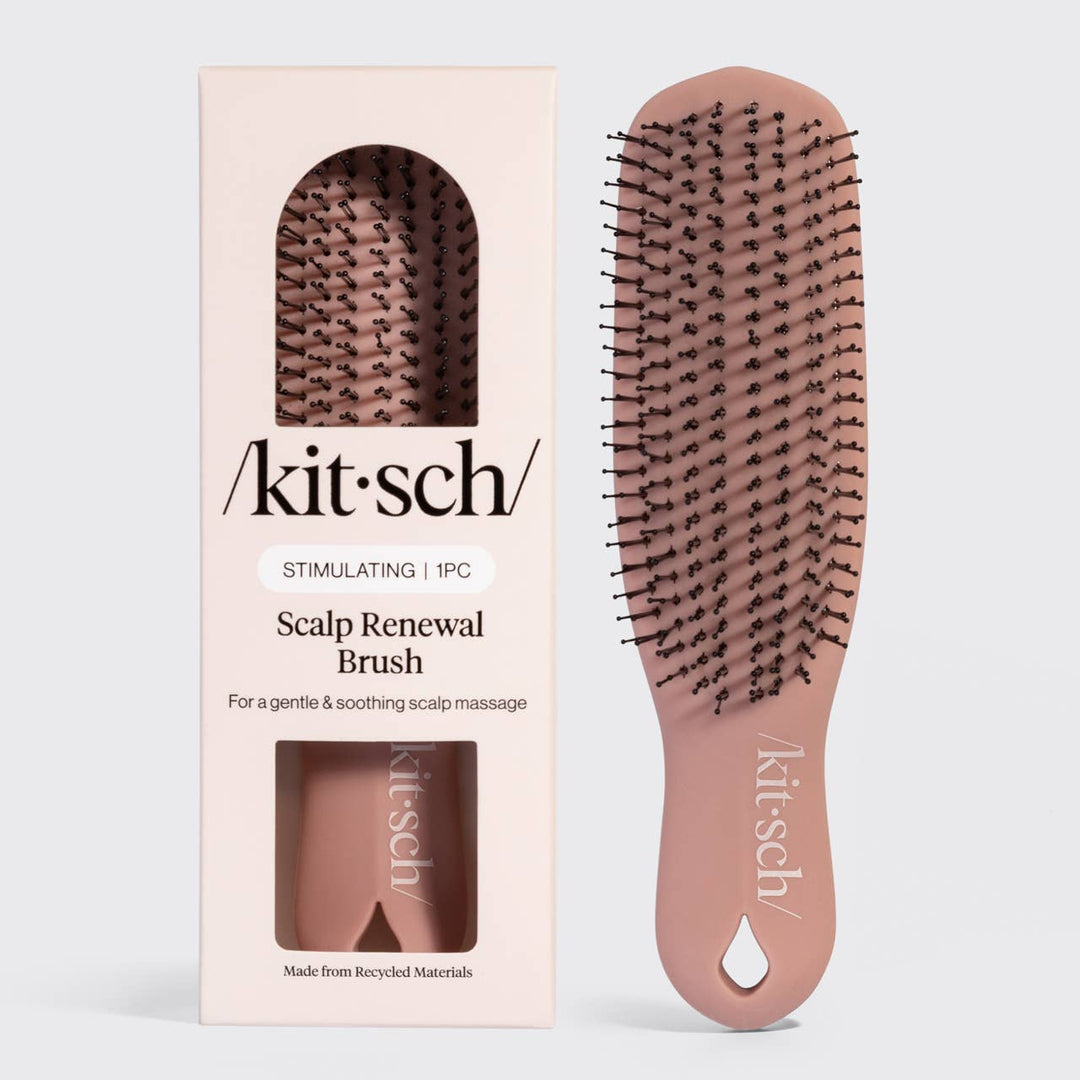 Scalp Renewal Brush in Terracotta - kitsch
