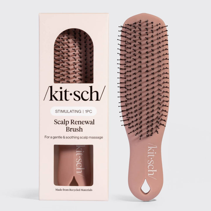 Scalp Renewal Brush in Terracotta - kitsch