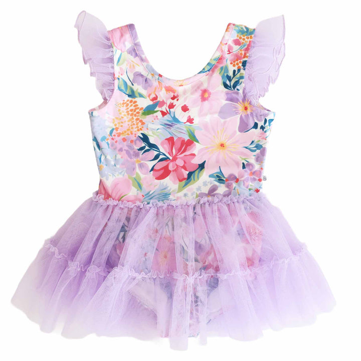 Lavender Wildflower Leotard - Caden Lane